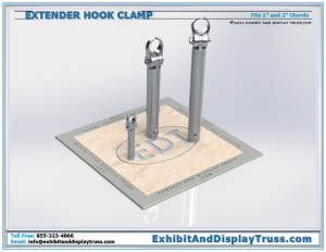 Different Sizes of Extender Hook Clamps