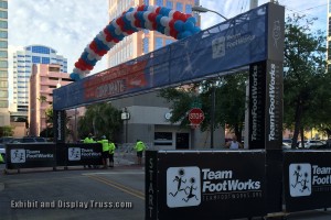 out rigger arm, wide finish line, footworks, florida