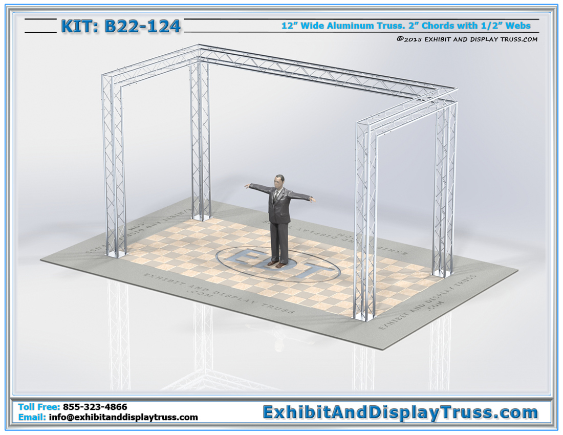 Kit: B22-124 / Durable Display Show Booth