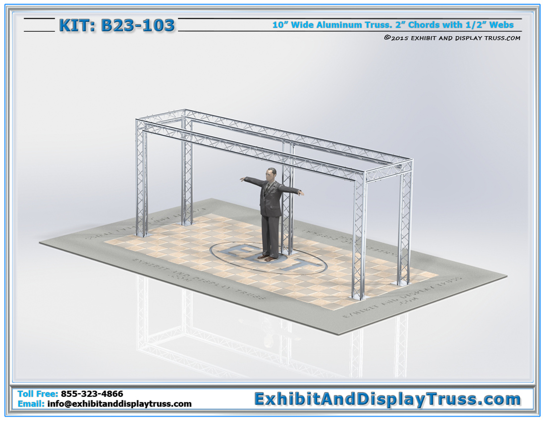 Kit: B23-103 / Aluminum Truss Banner Display Kit