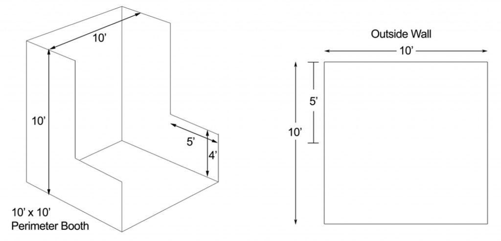 Perimeter Booth Specifications
