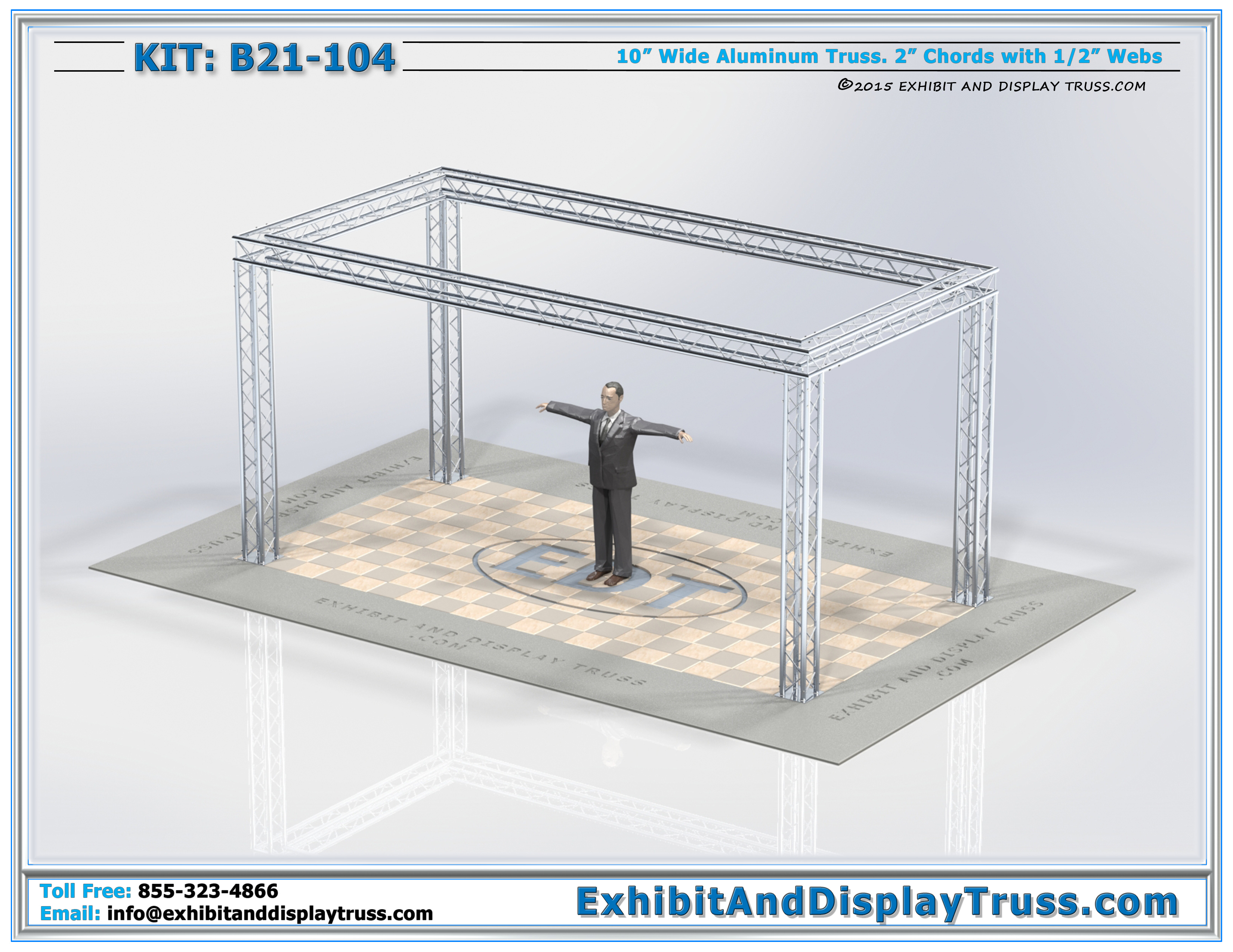 10’ x 20’ | Trade Show Exhibit and Display Kits