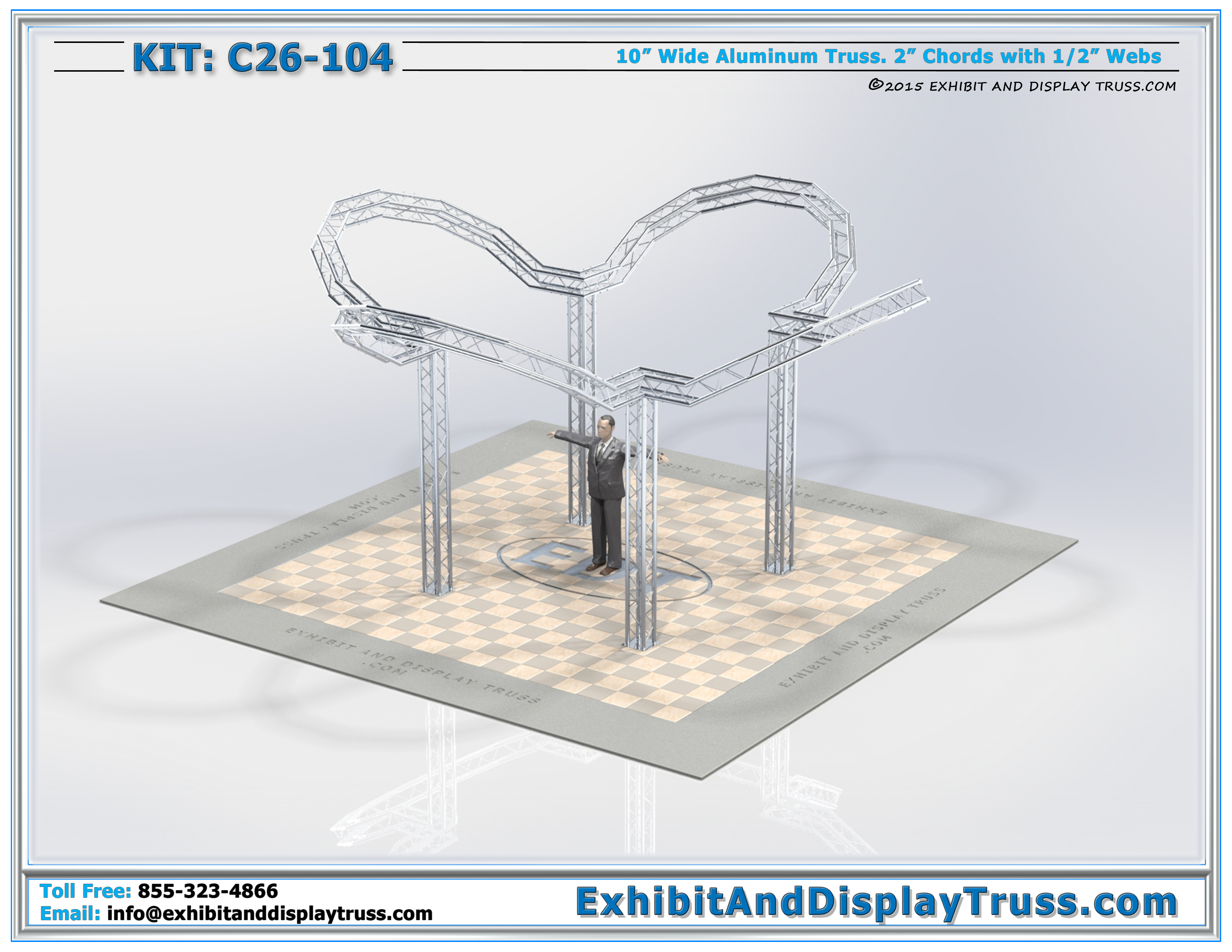 All Other Sizes | Large Exhibition Exhibit Display Booths. Exhibit Display Kits for Larger than 20