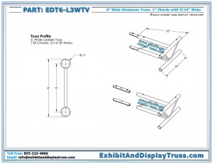 Dimensions for 3 Way 90° "T" Junction Vertical