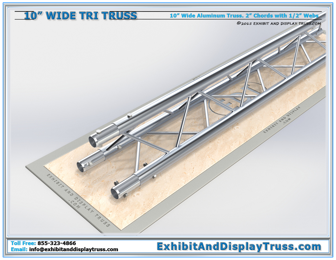 10″ Wide Triangle Truss / Linear Lengths and Pricing