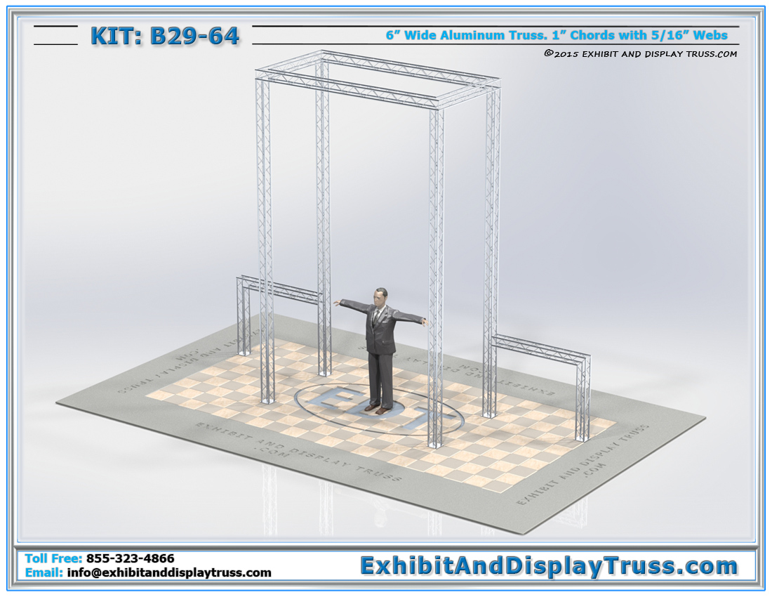 Kit: B29-64 / Portable Truss Entranceway and Archway Structure