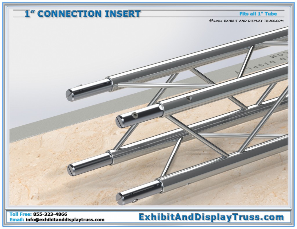 Expansion Inserts for 6" Wide Aluminum Mini Truss