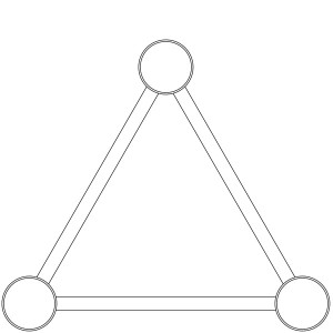 Triangular Truss Profile consists of 3 Chords