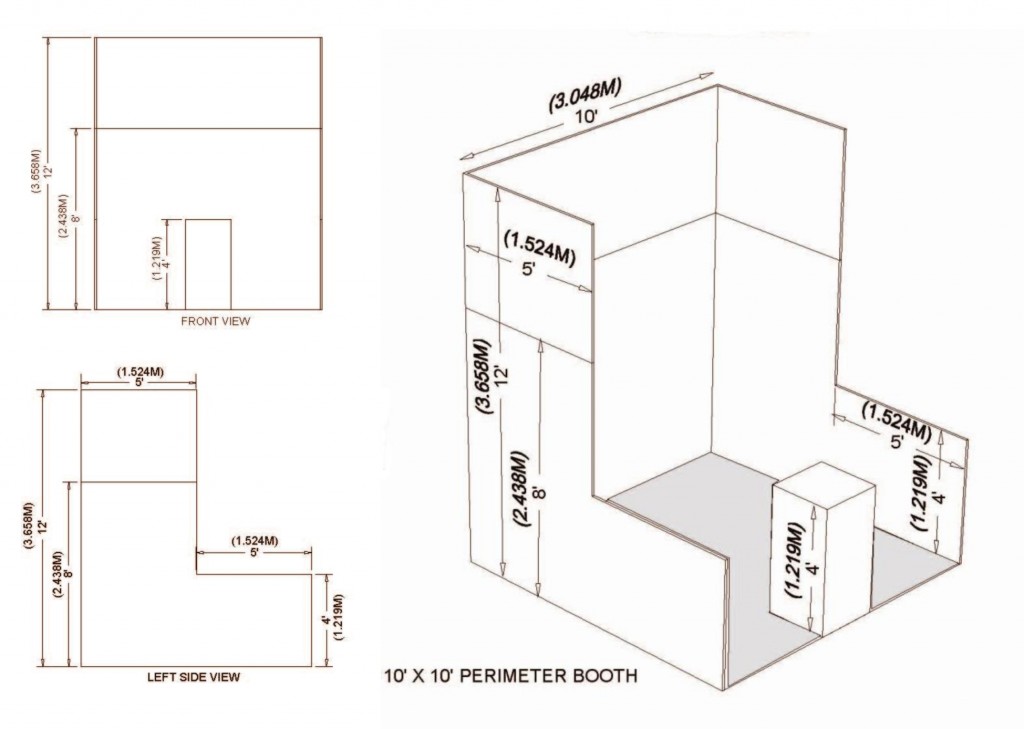 Perimeter Booth Specifications