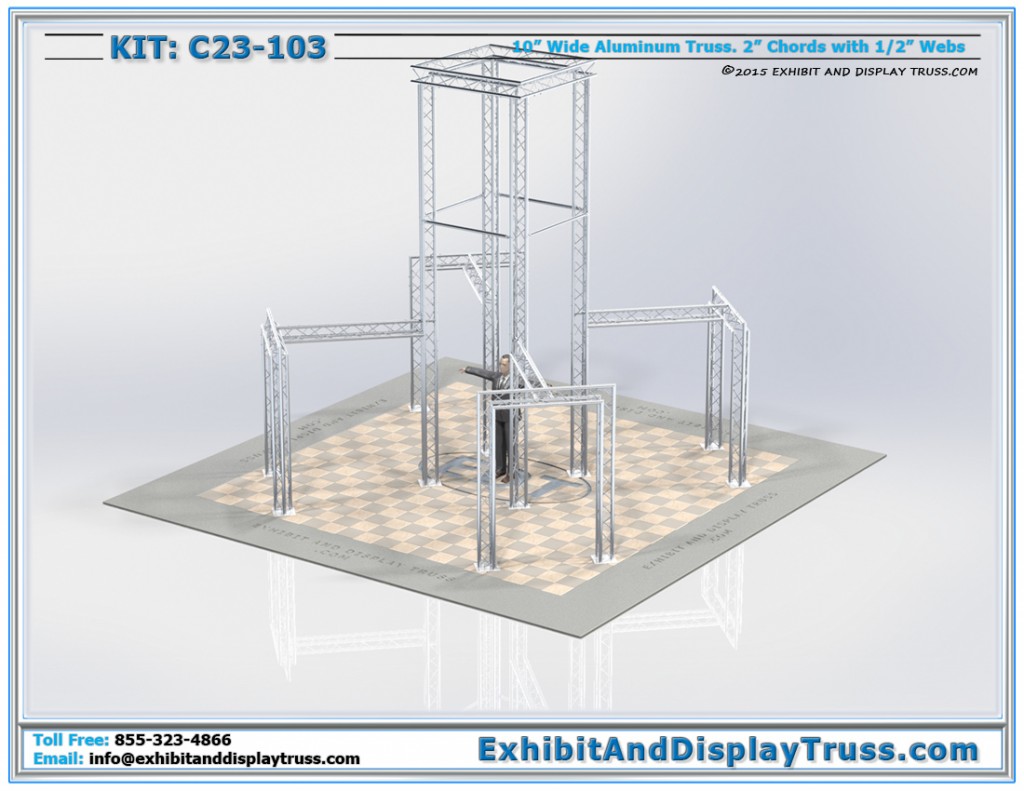 20x20 Truss Trade Show Displays C23-103